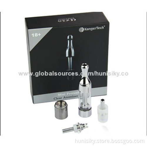 2014 Best Seller Metal Pyrex Glass Clearomizer Rebuildable Atomizer, Mini Protank 2